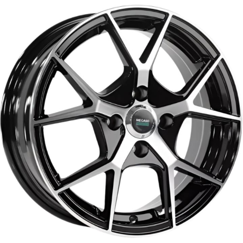 Диски Megami MGM-18FF 6.5x16 4*98 ET35 DIA58.6 BKF Литой купить с бесплатной доставкой в пункты выдачи в Петербурге